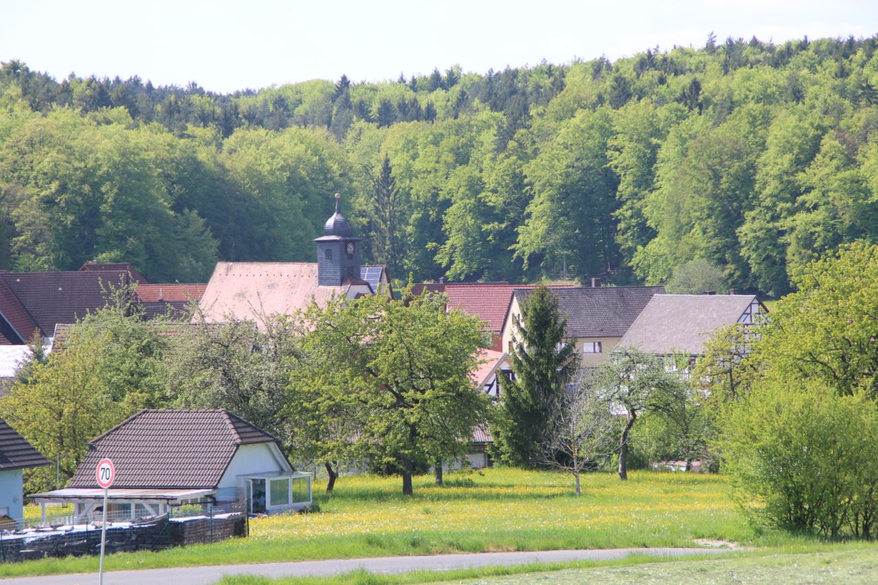 Ausblick auf Hüll