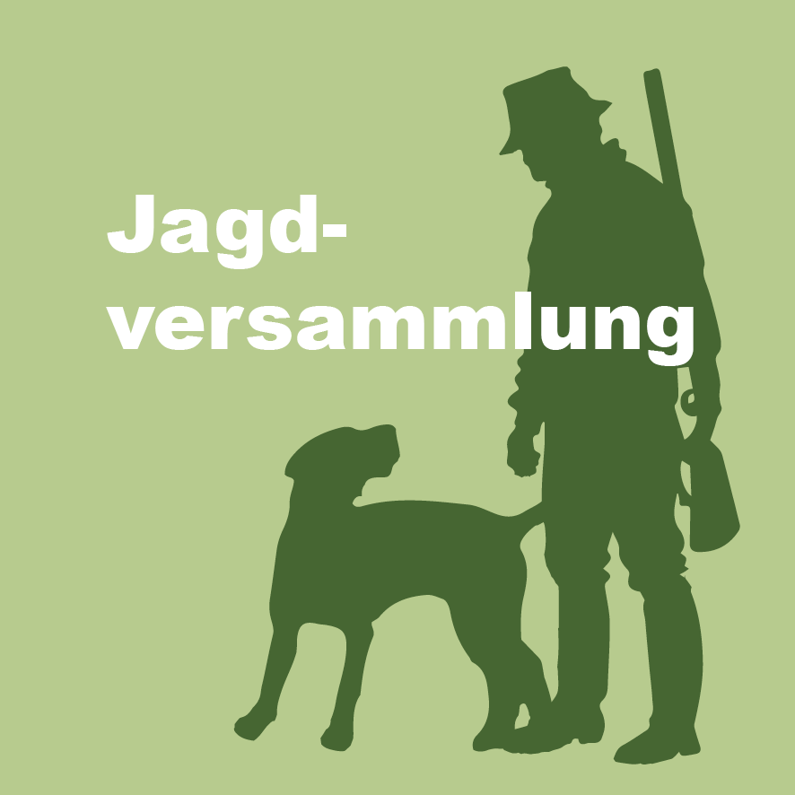 Einladung zur Jagdversammlung der Jagdgenossenschaft Spies (Jagdbogen I und Jagdbogen II )