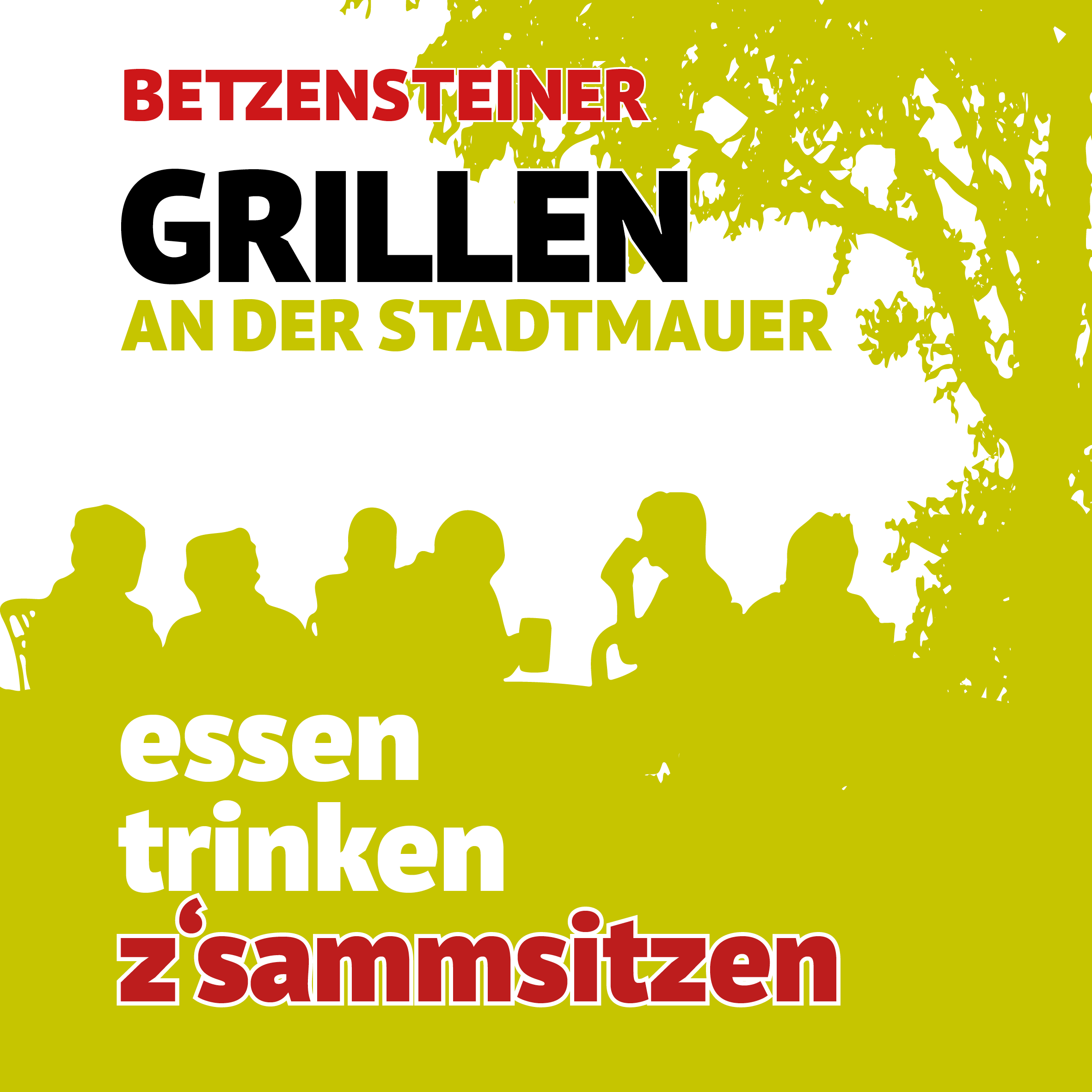 Grillen an der Stadtmauer